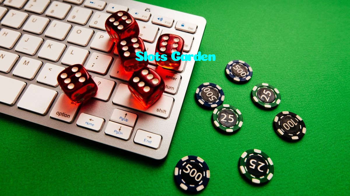 Slots Garden casino presented on mobile device in Pakistan with slots and live games